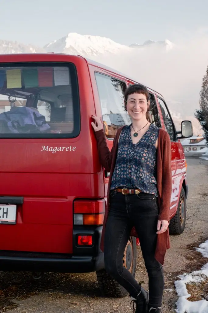 "Das ist doch die Frau mit dem roten Bus" - Allgäuer Natur als Symbol für Gesundheit und Heilung